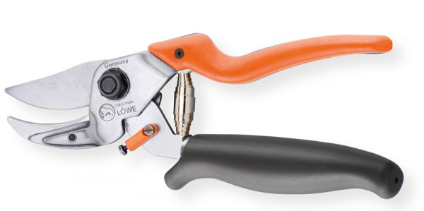 Löwe 8.109 Amboss-Schere mit gebogener Klinge und Rollgriff