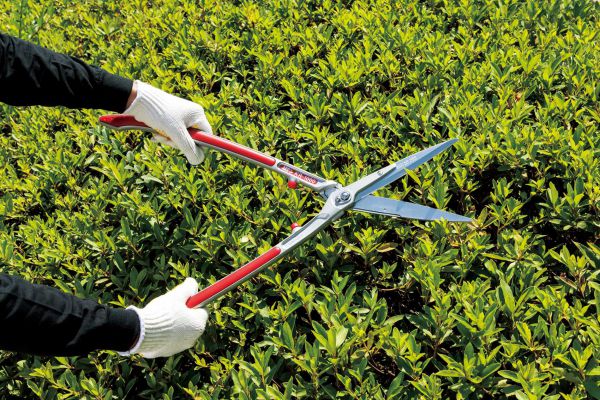 ( 1306-00) Hecken/Weinlaubschere, rot, KR-1000, 780g, 65cm