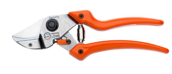 Löwe 7.107 Amboss-Schere mit kurzem Schneidkopf und gebogener Klinge