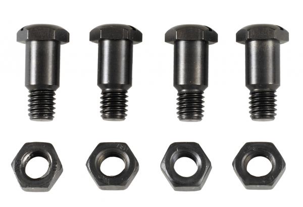 Löwe 11.006 Griffbefestigung: 4 Paar Muttern und Bolzen für Löwe 11